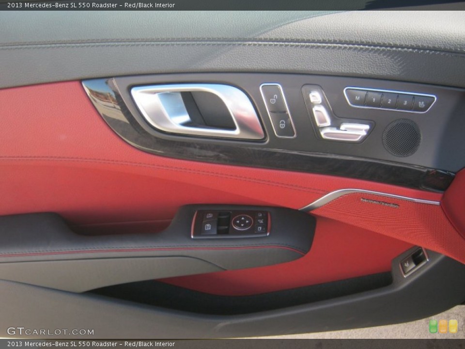 Red/Black Interior Door Panel for the 2013 Mercedes-Benz SL 550 Roadster #76046877