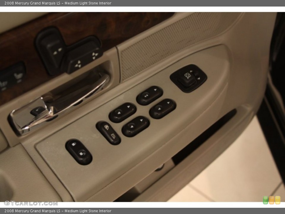 Medium Light Stone Interior Controls for the 2008 Mercury Grand Marquis LS #76047776