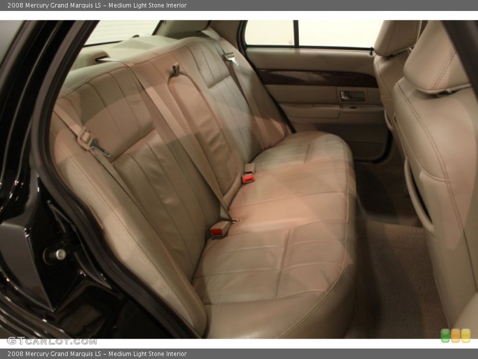 Medium Light Stone Interior Rear Seat for the 2008 Mercury Grand Marquis LS #76047923