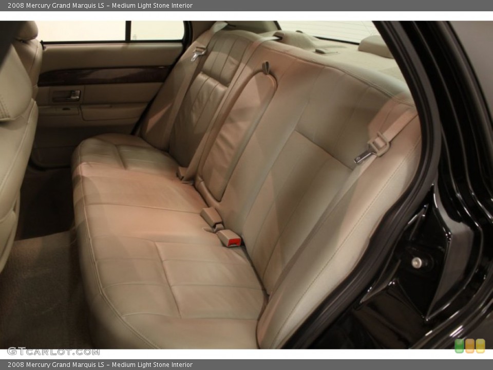 Medium Light Stone Interior Rear Seat for the 2008 Mercury Grand Marquis LS #76047941
