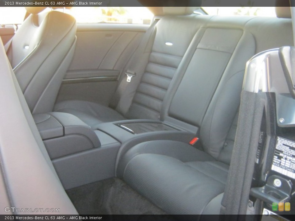 AMG Black Interior Rear Seat for the 2013 Mercedes-Benz CL 63 AMG #76049333