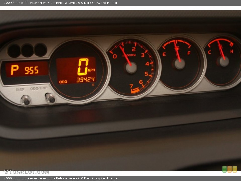 Release Series 6.0 Dark Gray/Red Interior Gauges for the 2009 Scion xB Release Series 6.0 #76049958