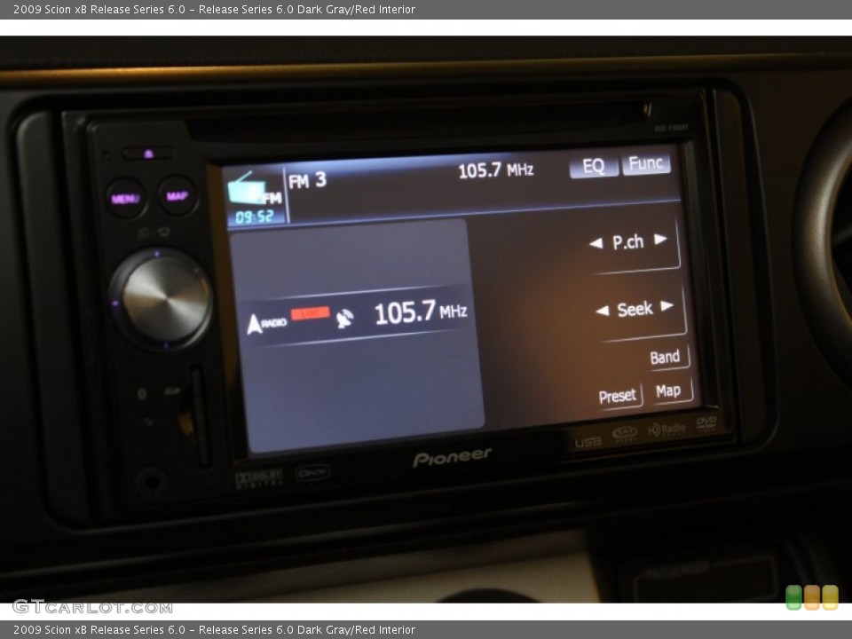 Release Series 6.0 Dark Gray/Red Interior Audio System for the 2009 Scion xB Release Series 6.0 #76050057
