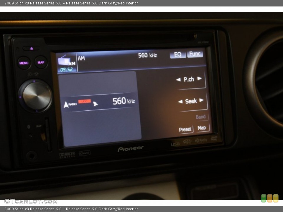 Release Series 6.0 Dark Gray/Red Interior Audio System for the 2009 Scion xB Release Series 6.0 #76050075