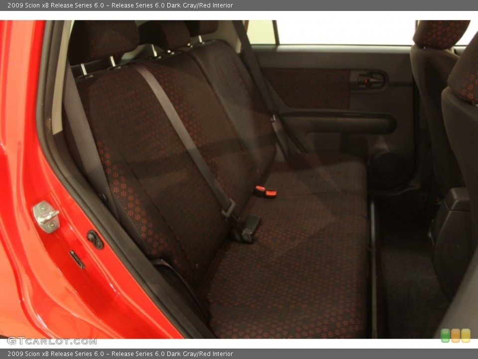 Release Series 6.0 Dark Gray/Red Interior Rear Seat for the 2009 Scion xB Release Series 6.0 #76050150