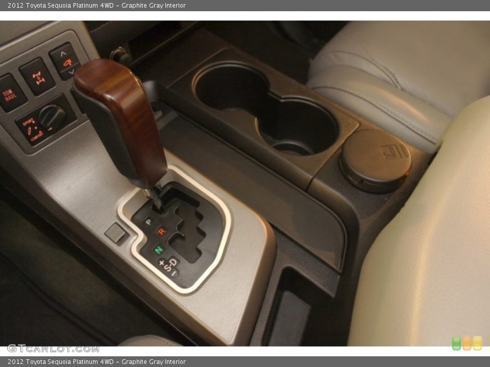 Graphite Gray Interior Transmission for the 2012 Toyota Sequoia Platinum 4WD #76050852