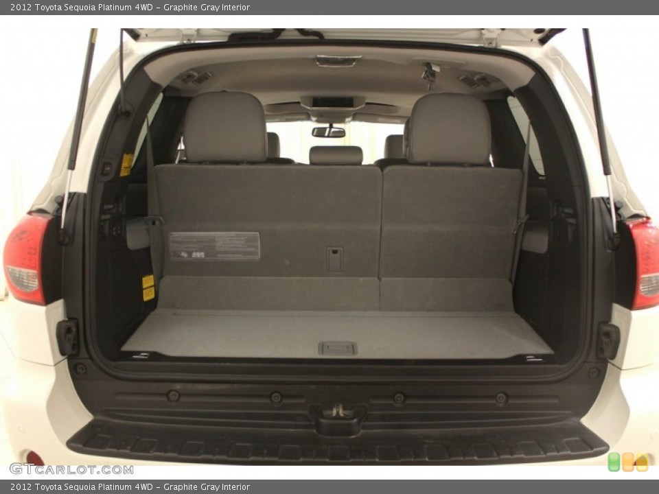 Graphite Gray Interior Trunk for the 2012 Toyota Sequoia Platinum 4WD #76051028
