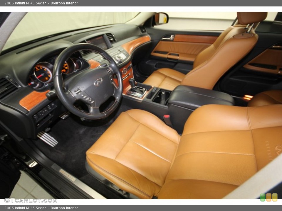 Bourbon Interior Photo for the 2006 Infiniti M 45 Sedan #76054857