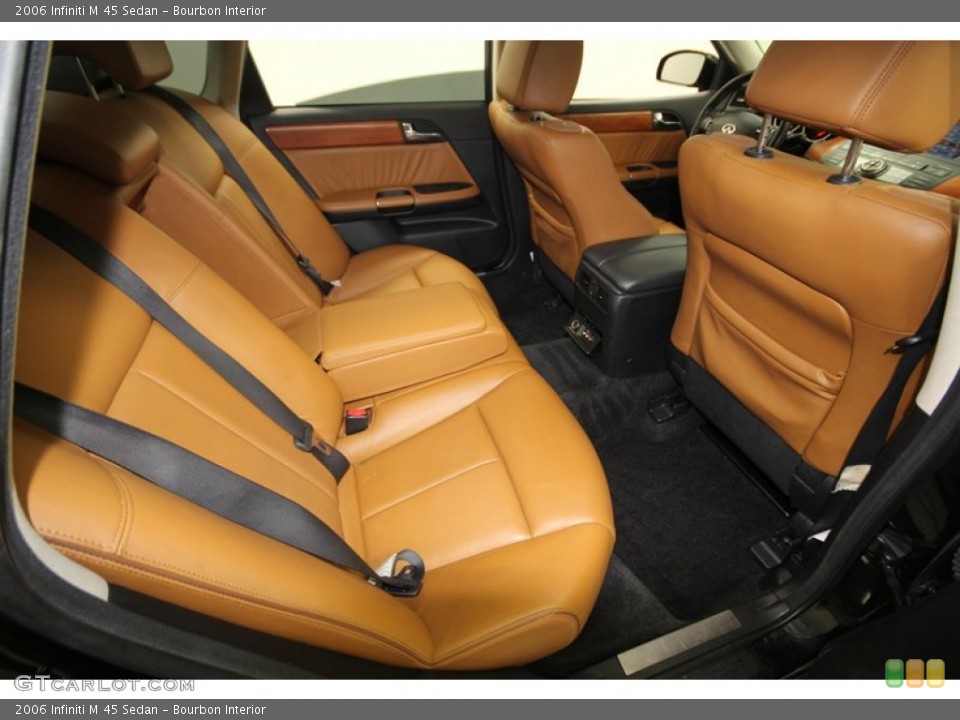 Bourbon Interior Rear Seat for the 2006 Infiniti M 45 Sedan #76055469