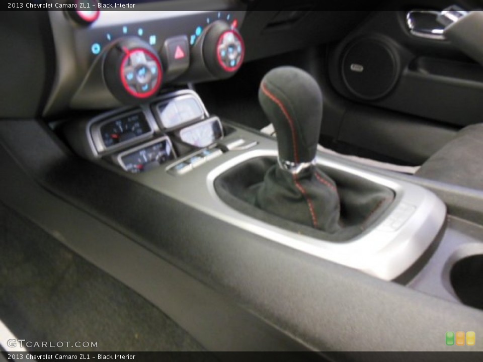 Black Interior Transmission for the 2013 Chevrolet Camaro ZL1 #76056099