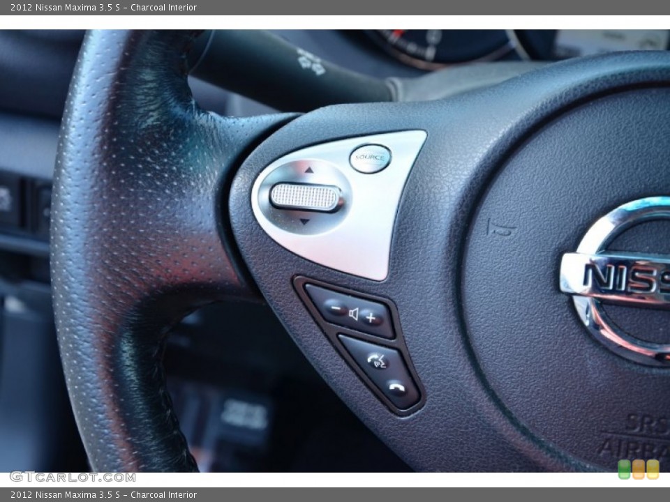 Charcoal Interior Controls for the 2012 Nissan Maxima 3.5 S #76058643