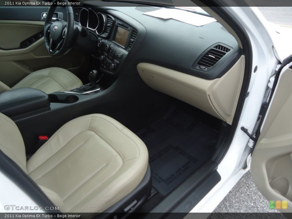 Beige Interior Photo for the 2011 Kia Optima EX Turbo #76062105
