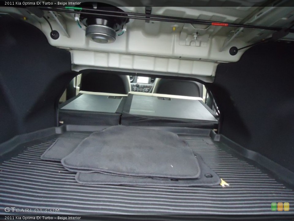 Beige Interior Trunk for the 2011 Kia Optima EX Turbo #76062308