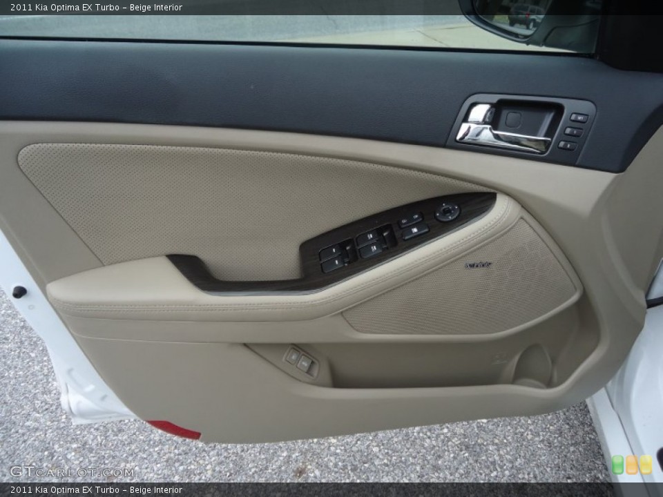 Beige Interior Door Panel for the 2011 Kia Optima EX Turbo #76062408