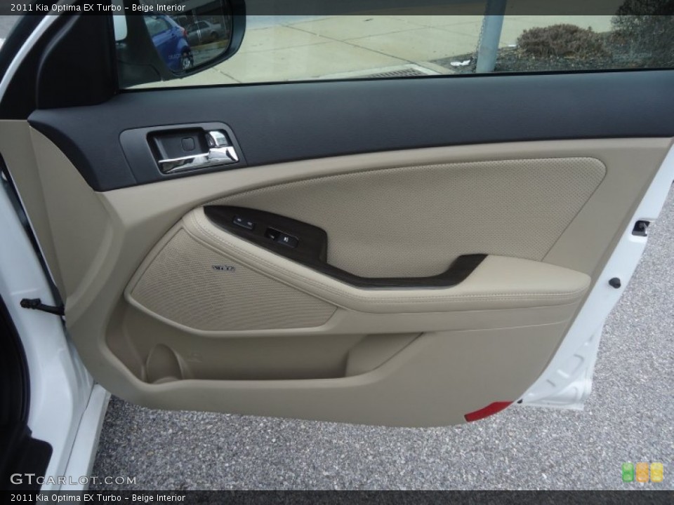 Beige Interior Door Panel for the 2011 Kia Optima EX Turbo #76062443