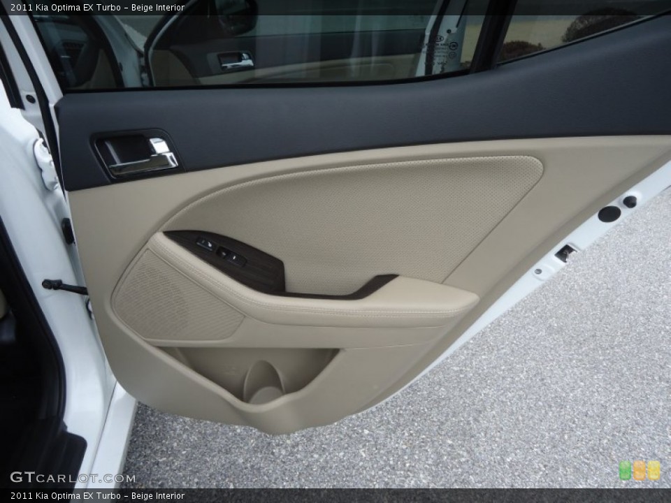 Beige Interior Door Panel for the 2011 Kia Optima EX Turbo #76062459