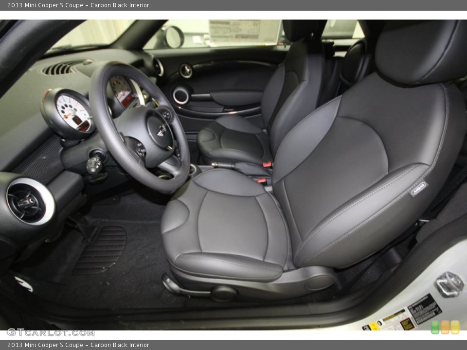 Carbon Black Interior Photo for the 2013 Mini Cooper S Coupe #76062806