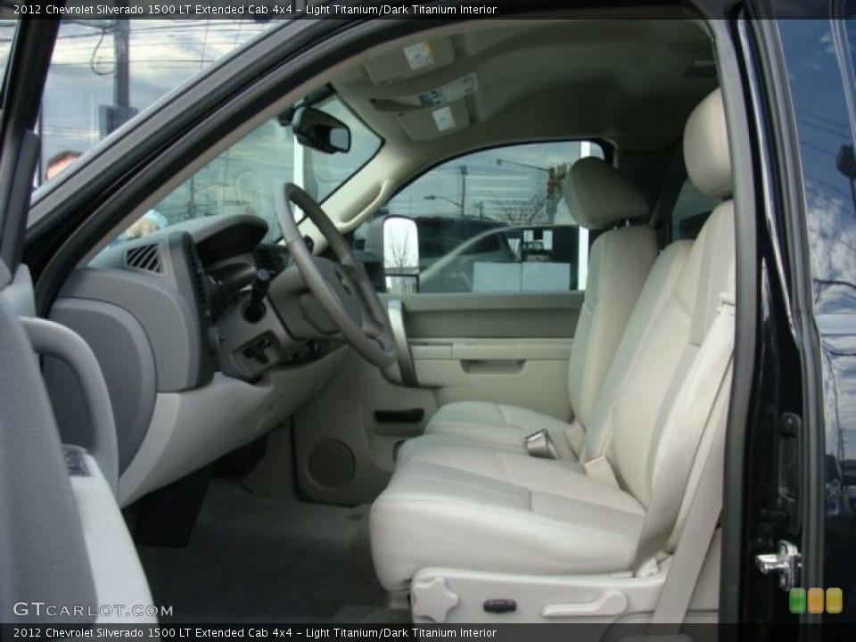 Light Titanium/Dark Titanium Interior Photo for the 2012 Chevrolet Silverado 1500 LT Extended Cab 4x4 #76062953