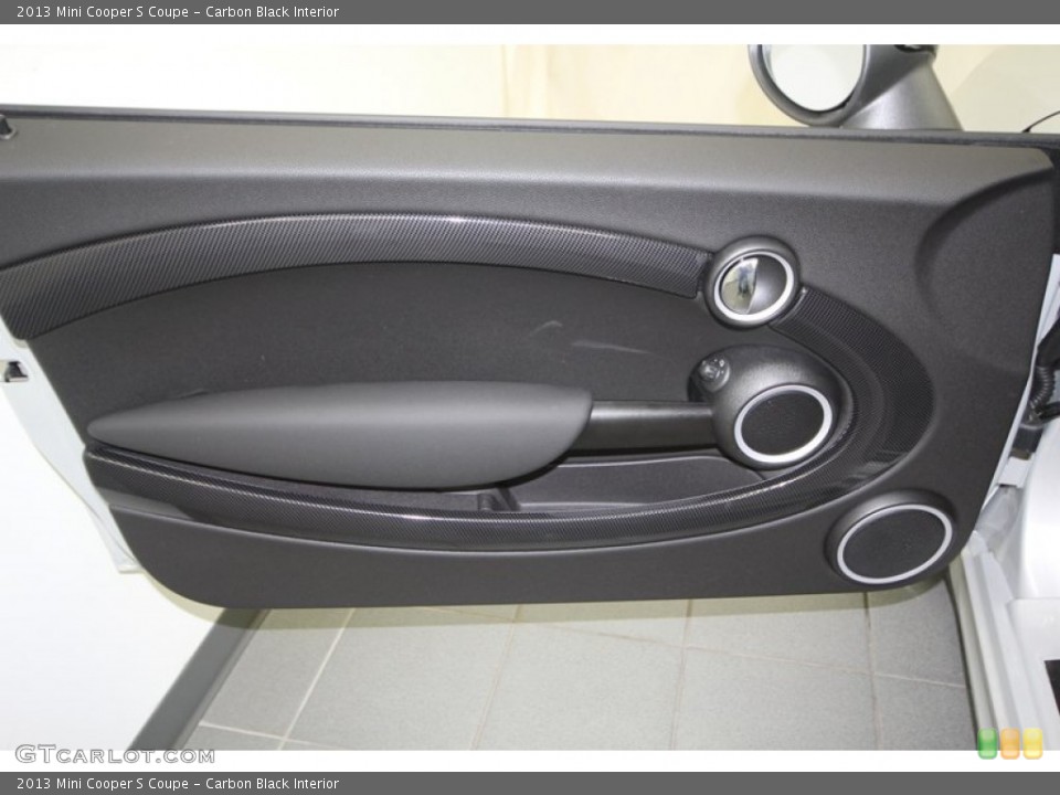Carbon Black Interior Door Panel for the 2013 Mini Cooper S Coupe #76063473