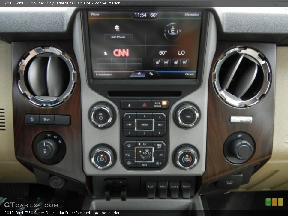 Adobe Interior Controls for the 2013 Ford F250 Super Duty Lariat SuperCab 4x4 #76063953