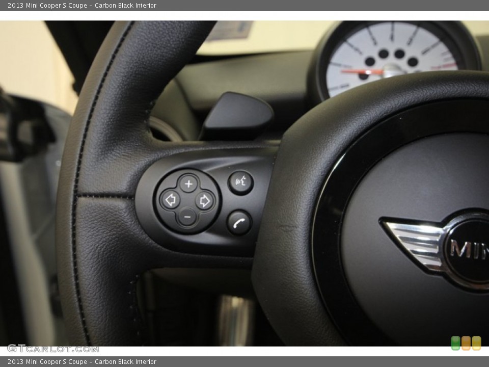 Carbon Black Interior Controls for the 2013 Mini Cooper S Coupe #76063965