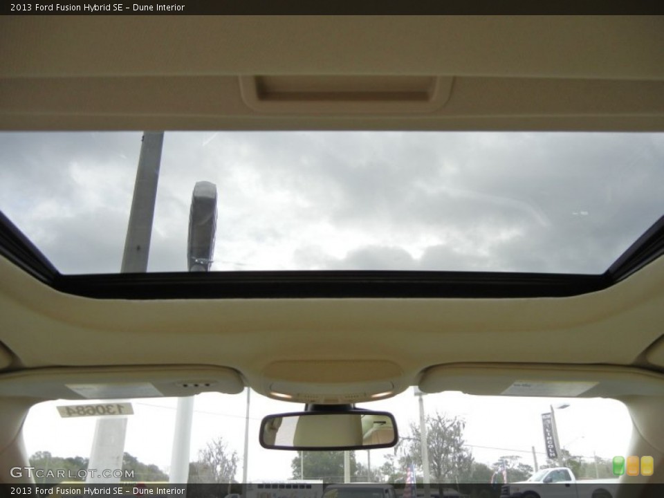 Dune Interior Sunroof for the 2013 Ford Fusion Hybrid SE #76064067