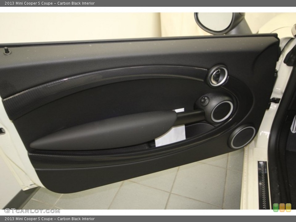 Carbon Black Interior Door Panel for the 2013 Mini Cooper S Coupe #76064290