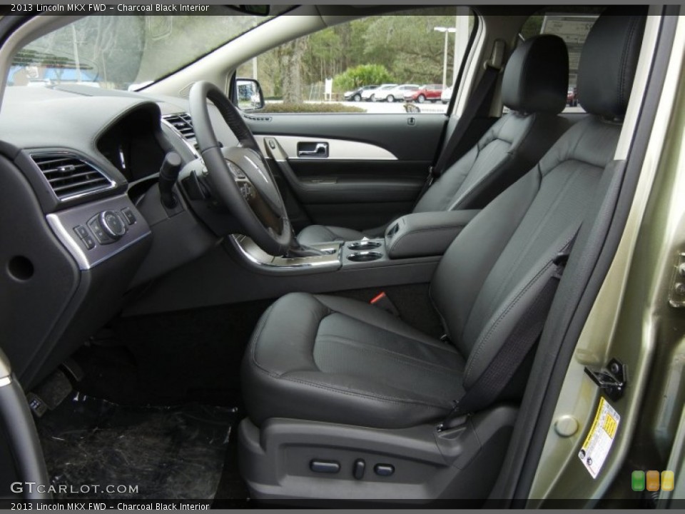 Charcoal Black Interior Front Seat for the 2013 Lincoln MKX FWD #76064305