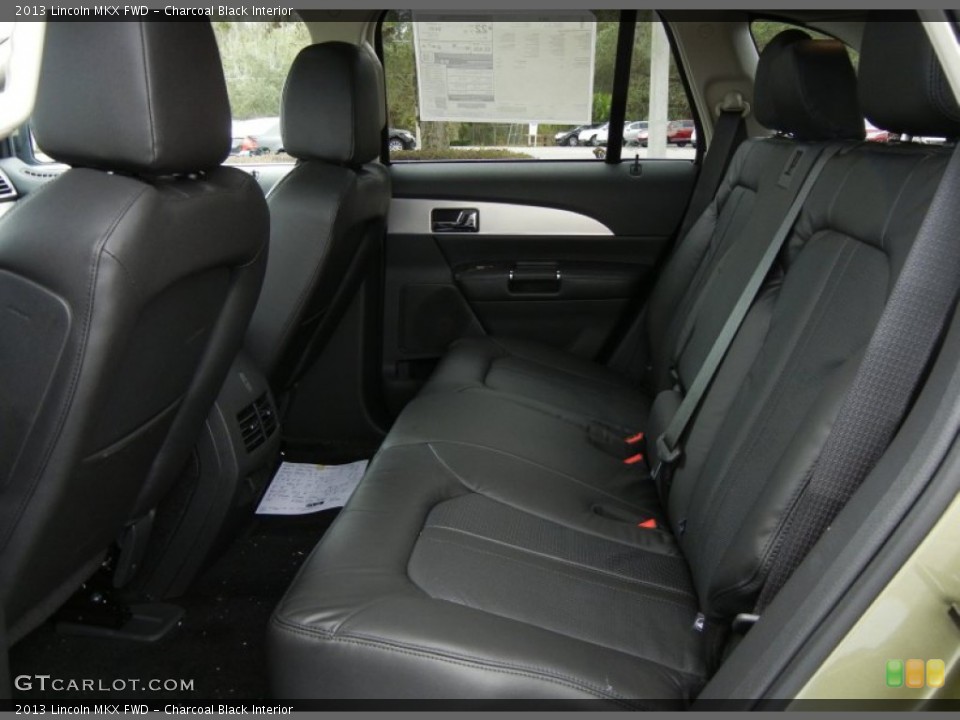Charcoal Black Interior Rear Seat for the 2013 Lincoln MKX FWD #76064322