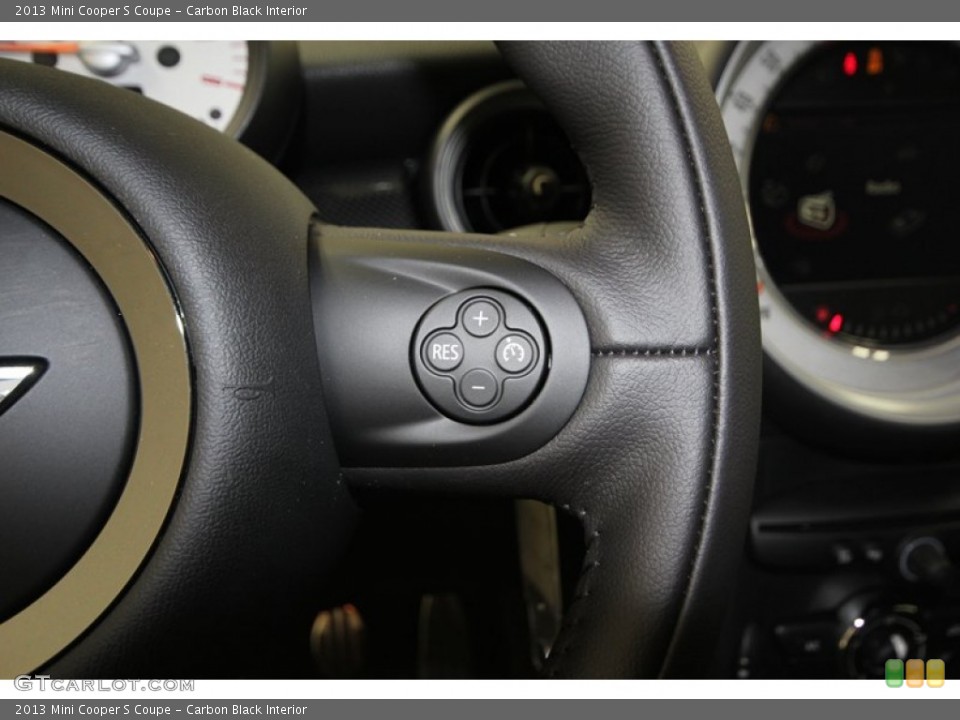 Carbon Black Interior Controls for the 2013 Mini Cooper S Coupe #76064412