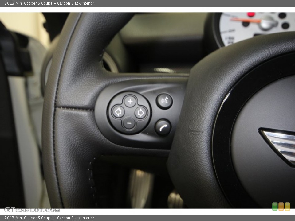Carbon Black Interior Controls for the 2013 Mini Cooper S Coupe #76064427
