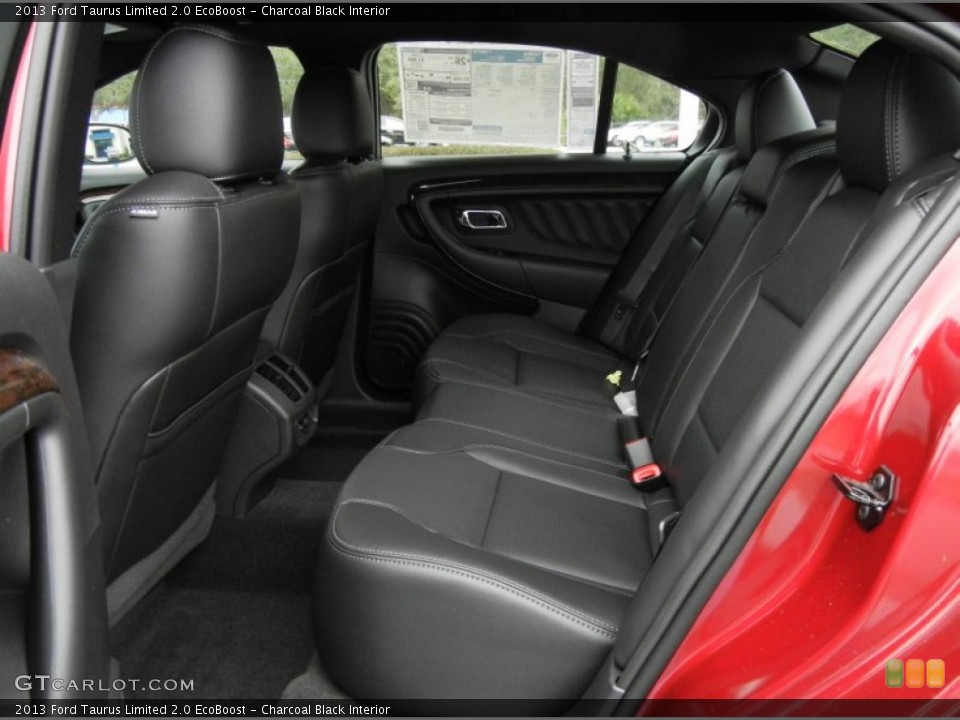 Charcoal Black Interior Rear Seat for the 2013 Ford Taurus Limited 2.0 EcoBoost #76064511