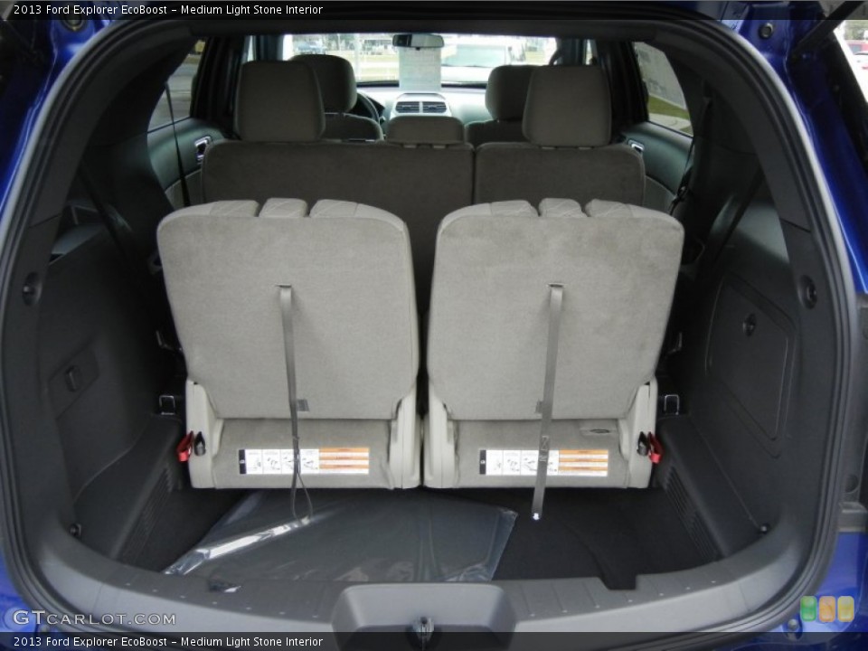 Medium Light Stone Interior Trunk for the 2013 Ford Explorer EcoBoost #76064745