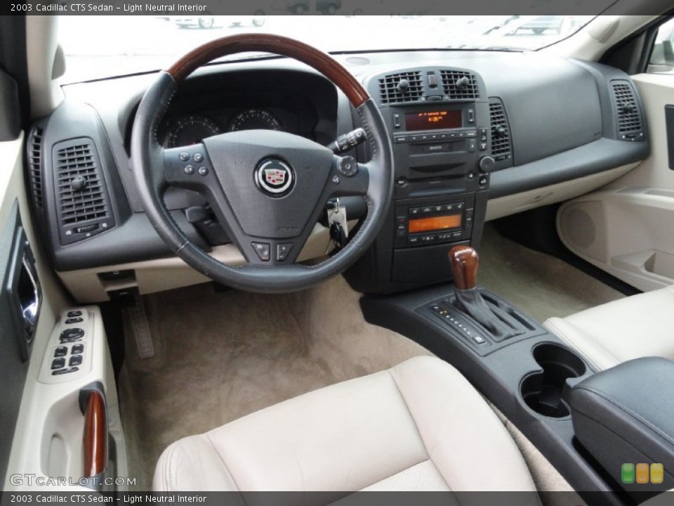 Light Neutral Interior Prime Interior for the 2003 Cadillac CTS Sedan #76066086