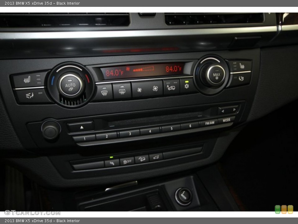 Black Interior Controls for the 2013 BMW X5 xDrive 35d #76066828