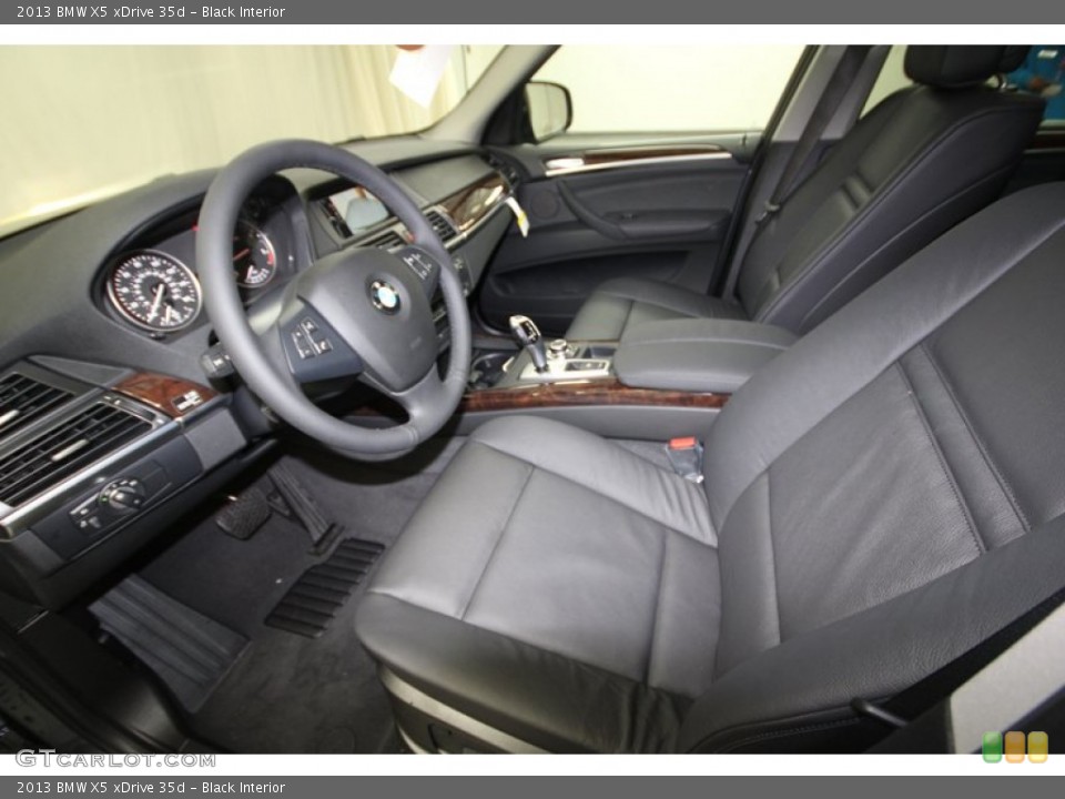 Black Interior Front Seat for the 2013 BMW X5 xDrive 35d #76067040