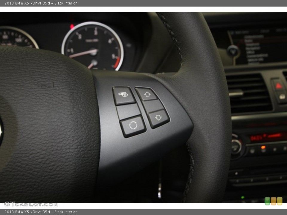 Black Interior Controls for the 2013 BMW X5 xDrive 35d #76067130