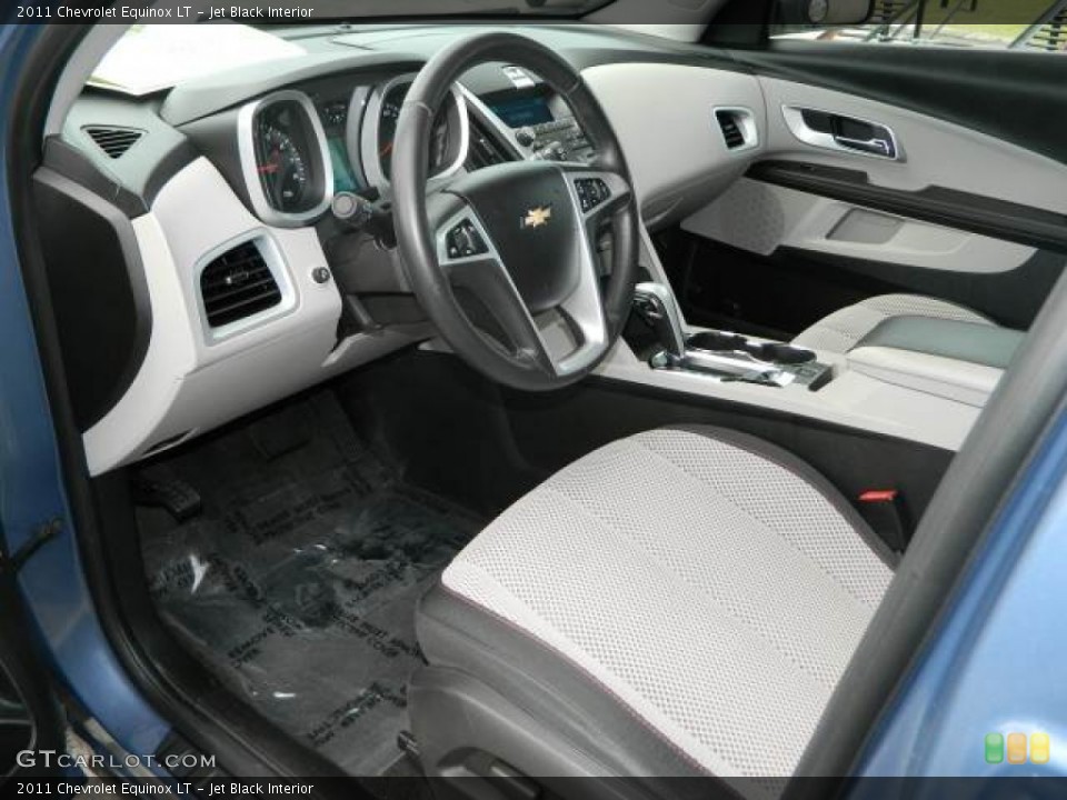 Jet Black Interior Prime Interior for the 2011 Chevrolet Equinox LT #76071051