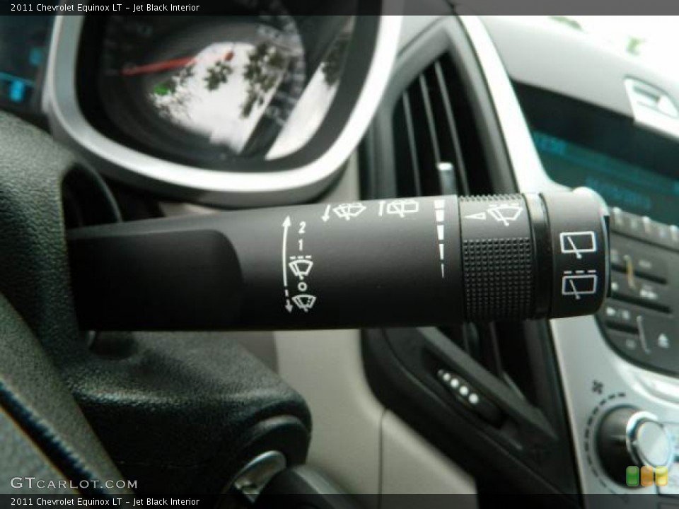 Jet Black Interior Controls for the 2011 Chevrolet Equinox LT #76071078