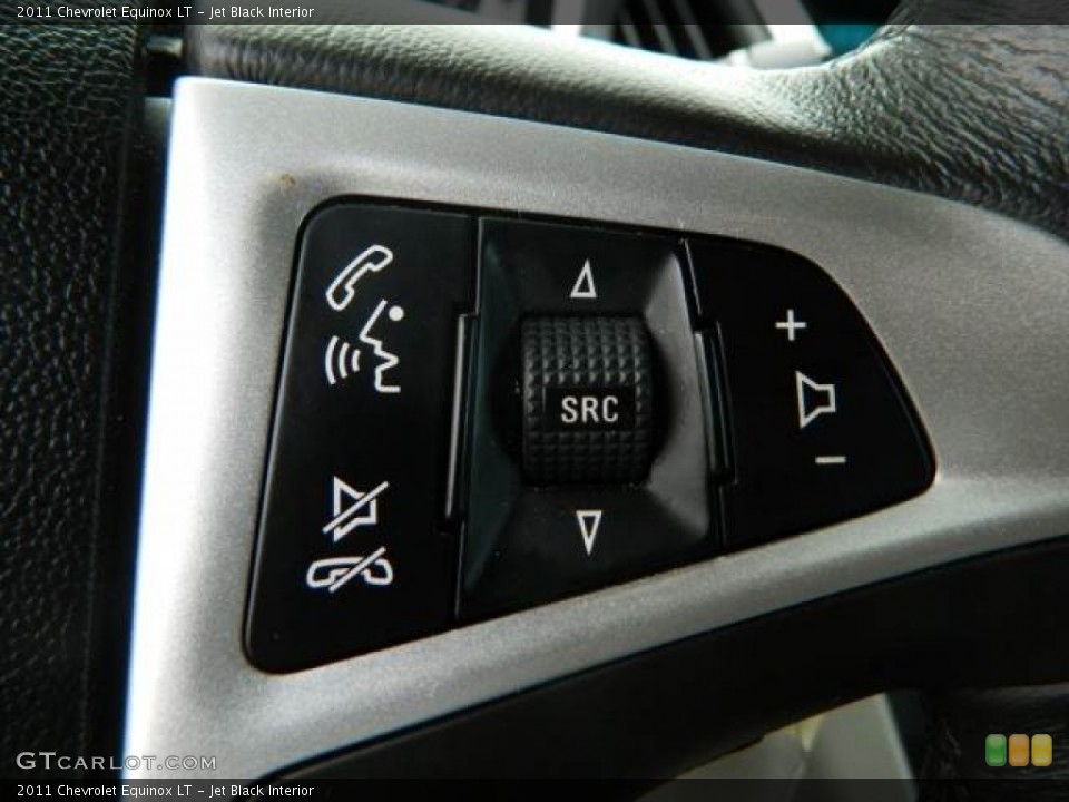 Jet Black Interior Controls for the 2011 Chevrolet Equinox LT #76071084