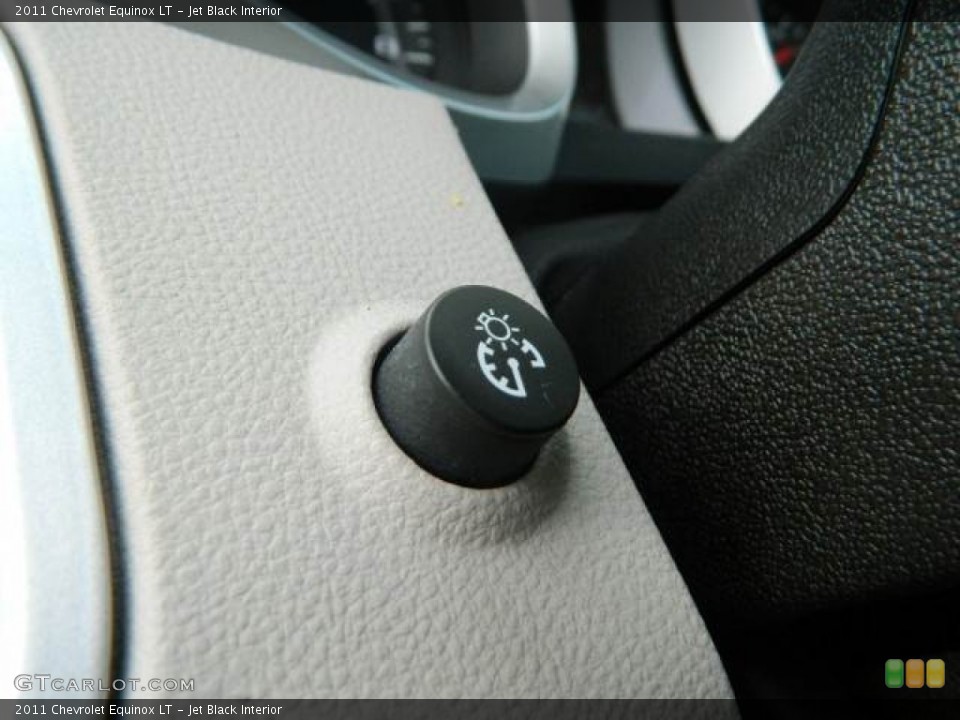 Jet Black Interior Controls for the 2011 Chevrolet Equinox LT #76071087