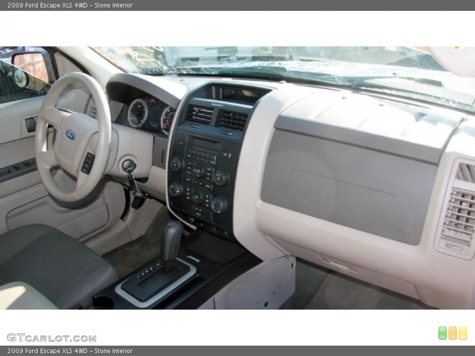 Stone Interior Dashboard for the 2009 Ford Escape XLS 4WD #76074765