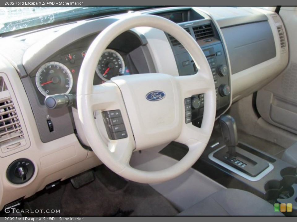 Stone Interior Dashboard for the 2009 Ford Escape XLS 4WD #76074917