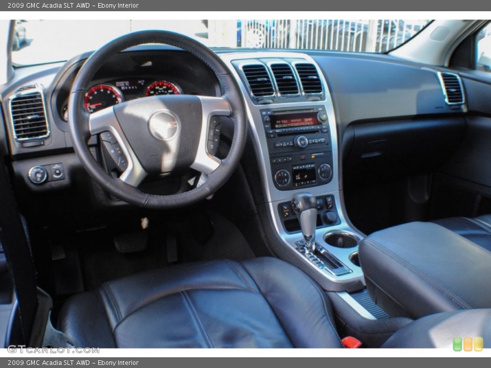 Ebony Interior Dashboard for the 2009 GMC Acadia SLT AWD #76080740