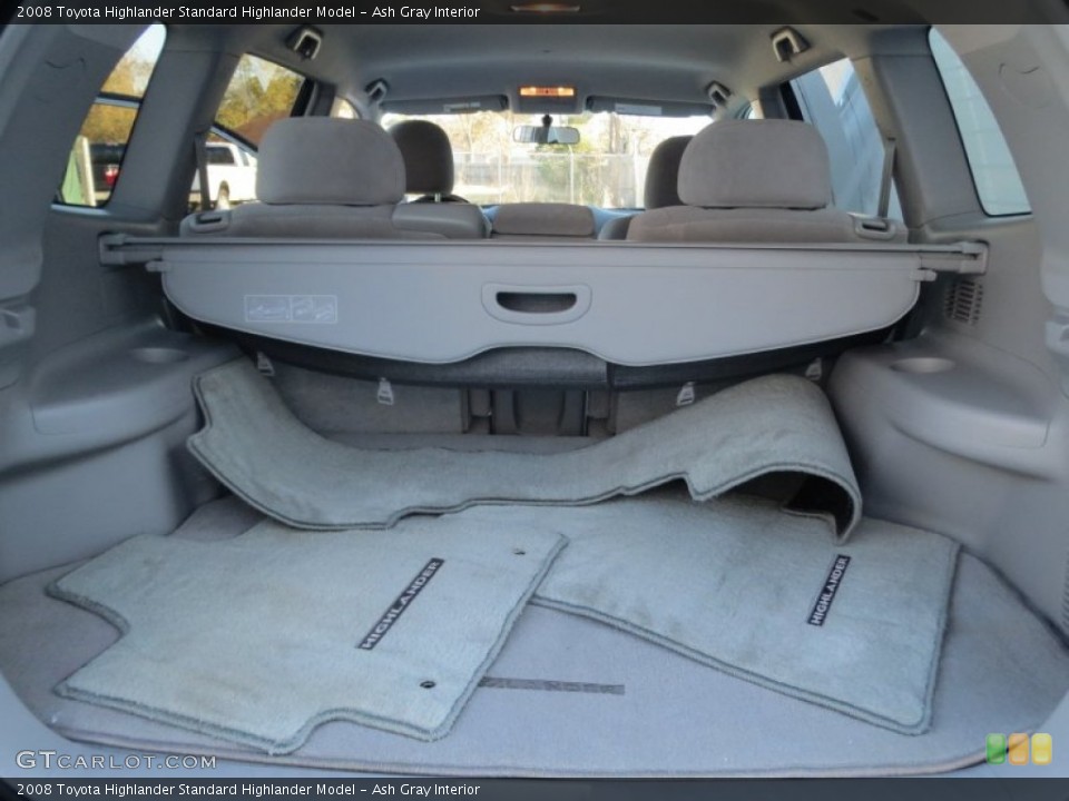 Ash Gray Interior Trunk for the 2008 Toyota Highlander  #76081608