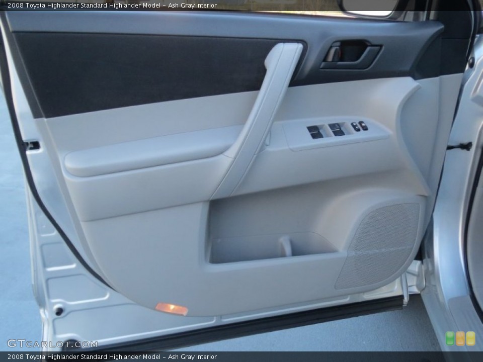 Ash Gray Interior Door Panel for the 2008 Toyota Highlander  #76081658