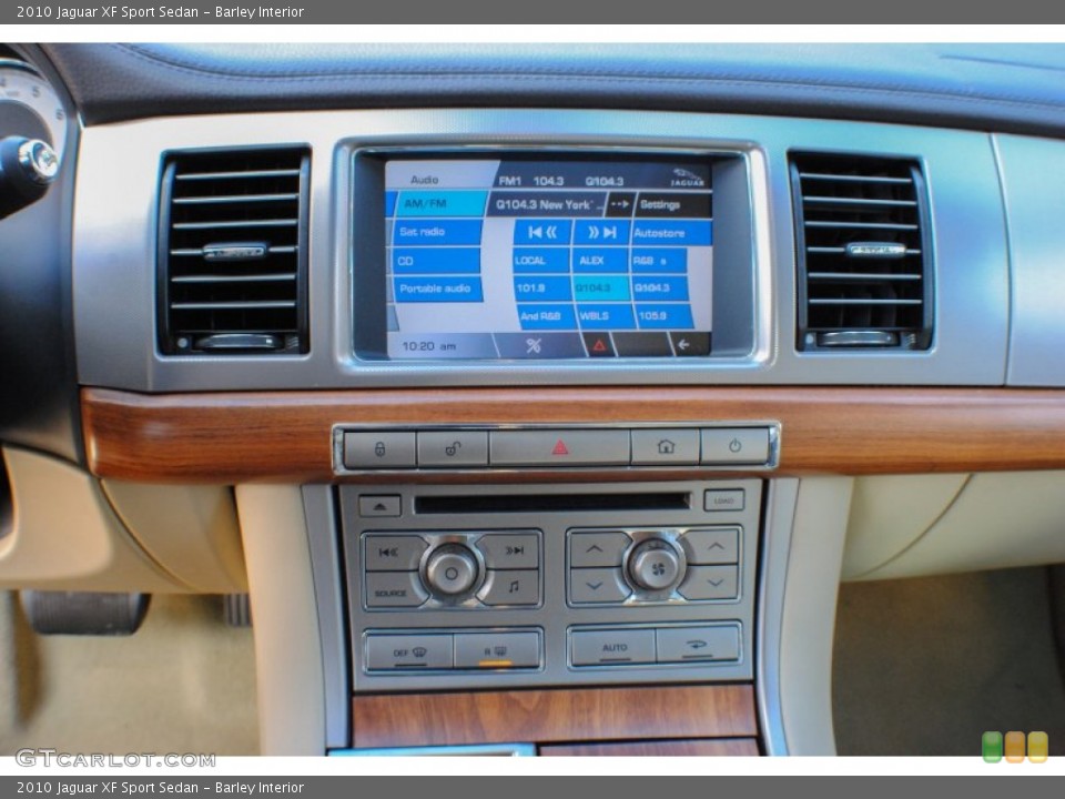 Barley Interior Controls for the 2010 Jaguar XF Sport Sedan #76081670