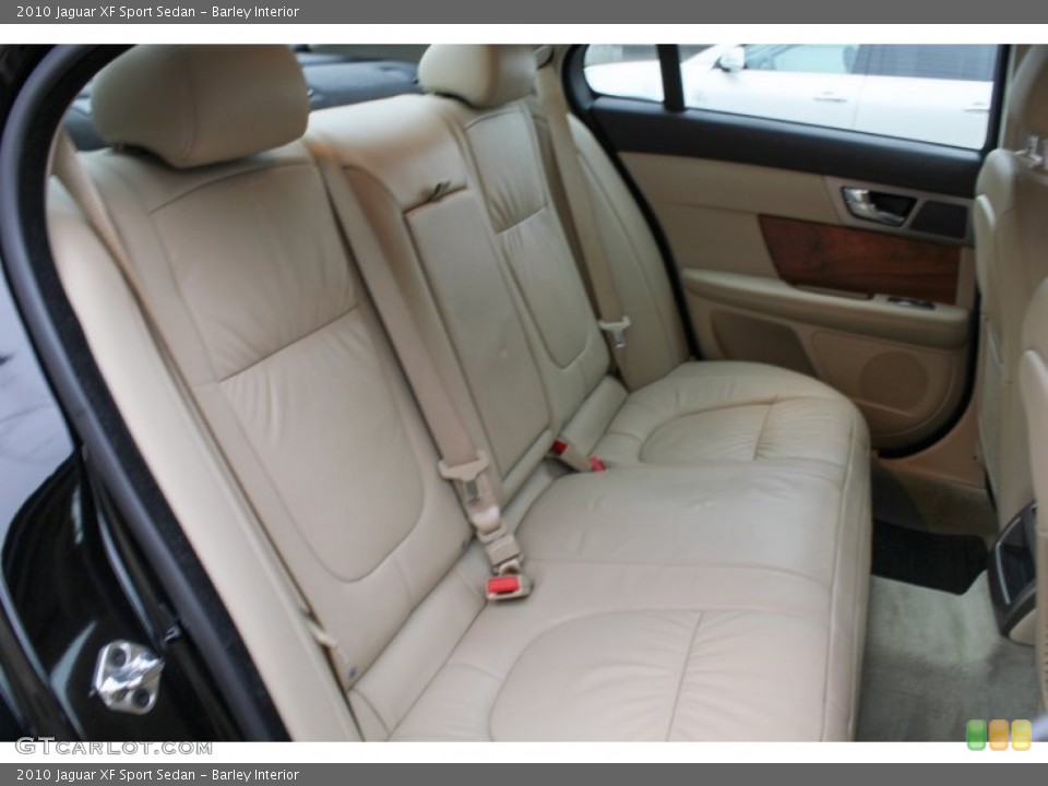 Barley Interior Rear Seat for the 2010 Jaguar XF Sport Sedan #76082069