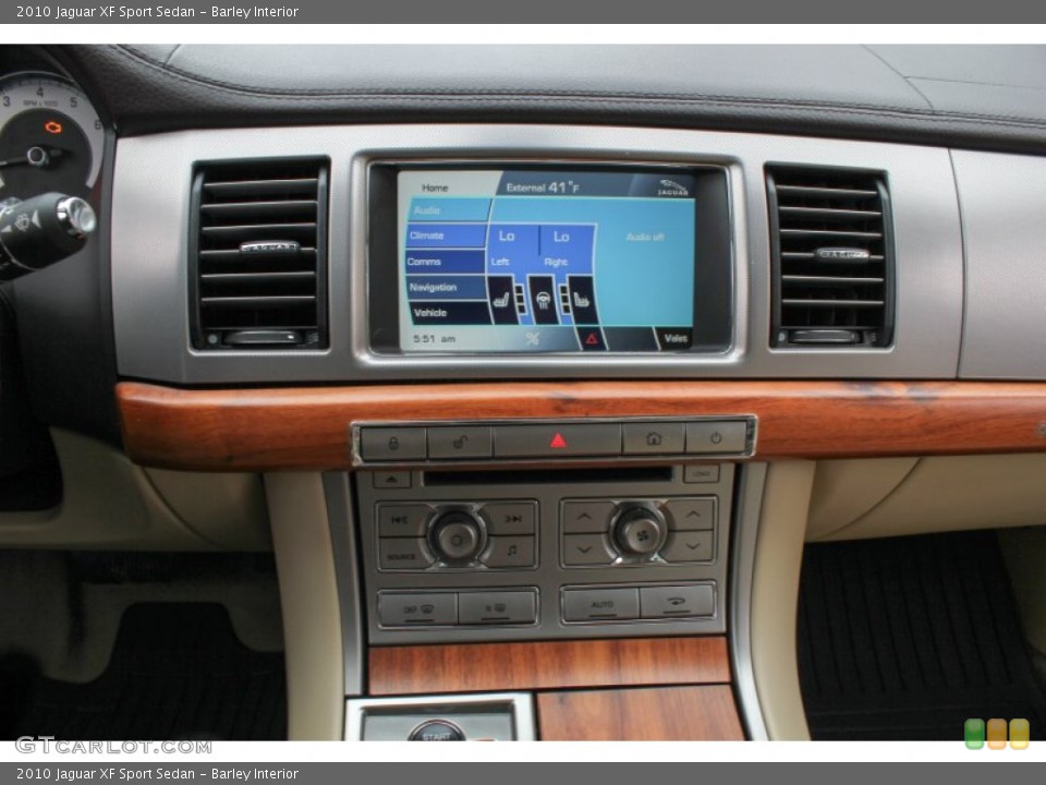 Barley Interior Controls for the 2010 Jaguar XF Sport Sedan #76082208
