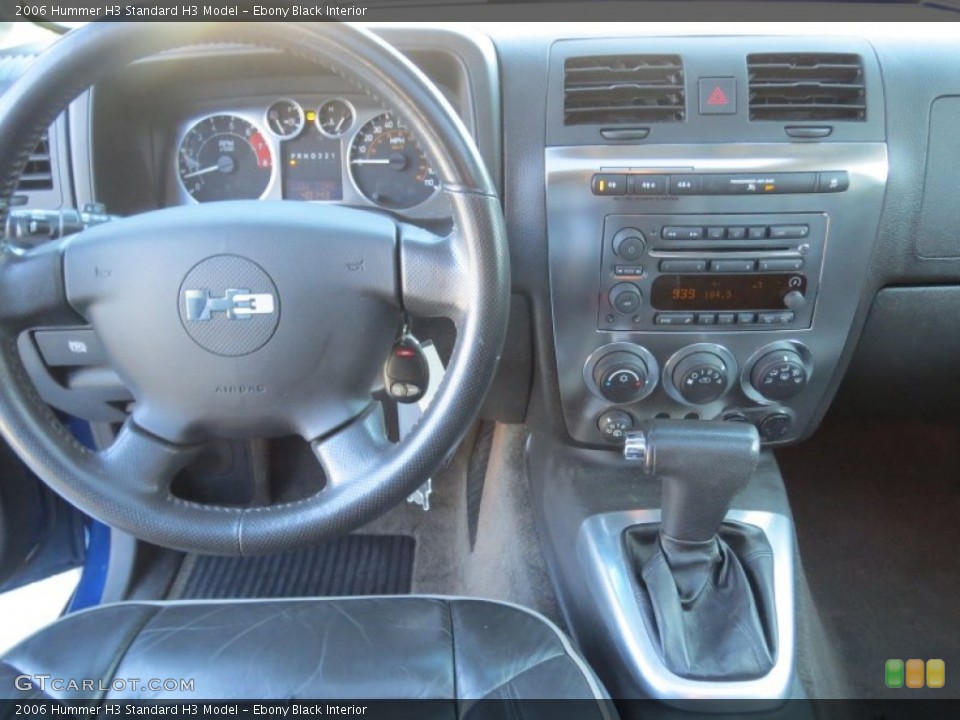 Ebony Black Interior Dashboard for the 2006 Hummer H3  #76082493